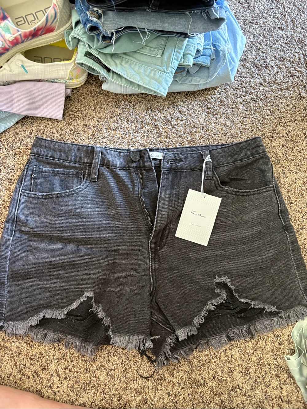KanCan Black Shorts NWT